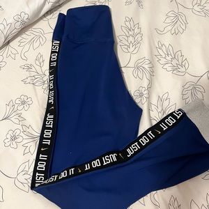 Nike Blue Leggings full length